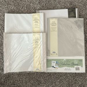 Scrapbook album pages
